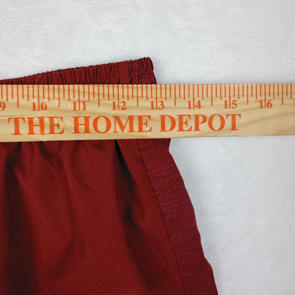 Adidas Supernova Mens Running Shorts Burgundy Red Mesh Lined Size Medium 7 Inch - Picture 5 of 5